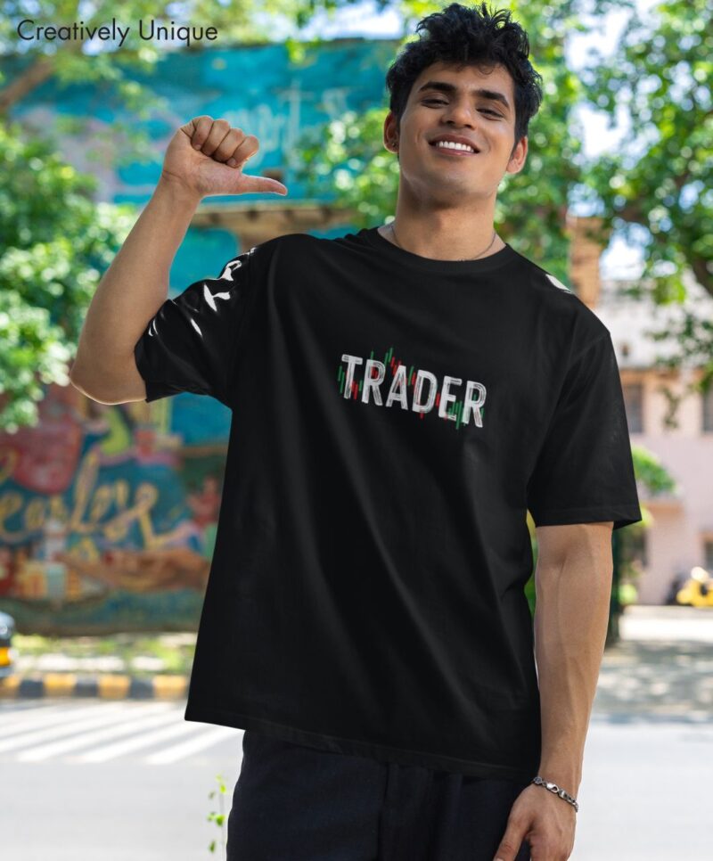 Trader Oversized T-Shirt – Designed for the Market Minded - Image 3