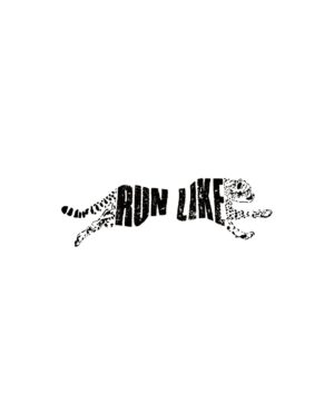 Run Like Cheetah T-Shirt | Fitness Motivation Tees | Speed & Power Printed T-Shirts