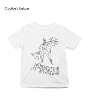 Mini Moods – Paint Your Spider Man Tee Kit (unisex)